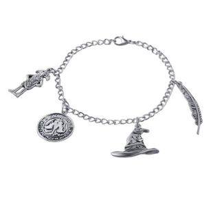 Damen Frauen Perlen Armband Harry Kette Cosplay Silber Potter Armschmuck/-Silver