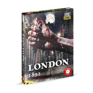 Crime Scene - London 1892 Gesellschaftsspiel Rätselspiel wiederverwendbar