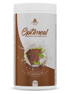 OptiMeal - 500g : Chocolate I Pulver I 10 Portionen I Mahlzeitersatz-Shake I über 30g Protein I 24 Vitamine und Mineralstoffe I mit Omega-3 Fettsäuren