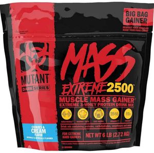 Mutant Mass XXXtreme 2500 2720 g cookies&cream / Weight Gainer / Neuer, extrem effektiver Gainer, der speziell für Hardgainer entwickelt wurde