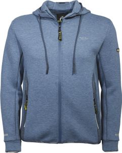 Uncle Sam Herren Scuba-Jacke mit Kapuze - Arbeitsjacke mit reflektierenden Details in Marine Größe 3XL