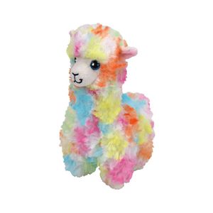 Beanie Babies - plyšová hračka barevná lama lola 15 cm