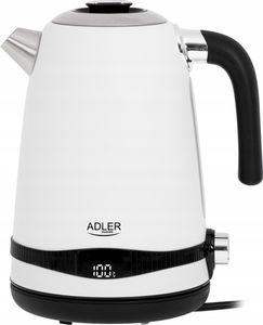 Czajnik Adler Biały Stal nierdzewna 2200 W 1,7 L