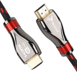 HDMI 2.1 Kabel 8K & 4K Ultra HD, Gaming, 48Gbps 8K@60Hz 4K@120Hz Kompatibel mit Konsole PS5 Xbox Series X S, OLED TV, DTS: X, Reagle, HDCP 2.2 & 2.3,