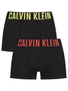 Calvin Klein Herren 2 Pack Intense Power Trunks, Schwarz S