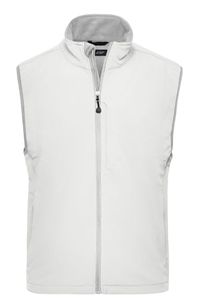Men's Softshell Vest Trendige Weste aus Softshell off-white, Gr. XXL