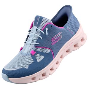 Skechers Slip-Ins Glid Step Pro Damen Sneaker Blau/Pink Damen Sneaker Rosa