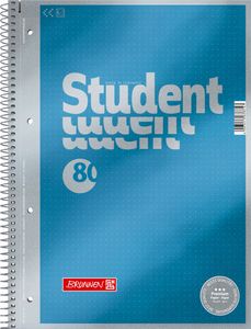 BRUNNEN Collegeblock 1067147 DIN A4 dotted 90g 80Blatt