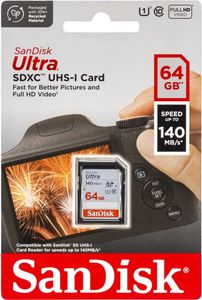 SanDisk Ultra 64 GB SDXC UHS-I Class 10