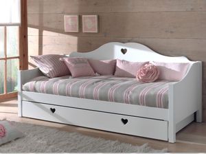 Vipack Set Amori bestehend aus: Kojenbett und Bettschublade Weiß Vipack Set Amori bestehend aus: Kojenbett und Bettschublade Weiß
