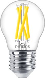 Philips MASTER LED žárovka E27 s kulovou žárovkou čirá 5,9W 806lm - 922-927 Stmívat na teplou | Nejvyšší podání barev - Stmívatelná - Náhrada za 60W