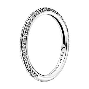 Pandora Me Ring 199679C01 Pave Ring Sterling Silber 925 klare Zirkonia Damenring 17