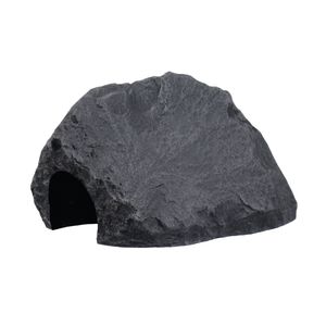 Variogart Höhle L 2 1227 Dekoration Deko Aquarium Terrarium Schiefer-Anthrazit