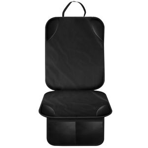 Podložka pod detskú sedačku Podložka pod detskú sedačku do auta Nekĺzavá a vodoodpudivá Univerzálna podložka Isofix ISO-Fix Vhodná čierna Retoo