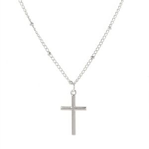 INF Halskette mit Kreuz Silber