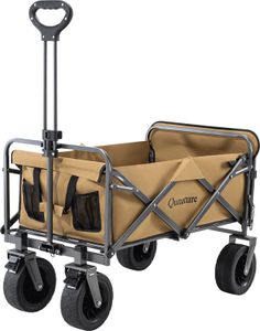 Qunature Campingwagen Klappwagen Faltbar Camping Trolley Garten Bollerwagen 150KG Qunature Campingwagen Klappwagen Faltbar Camping Trolley Garten Bollerwagen 150KG