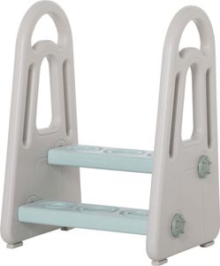 Učebná veža 311-025, stolička na státie, s 2 schodíkmi, pyramídová konštrukcia, 2-5 rokov, HDPE, PP, 43,5 x 38,5 x 61 cm