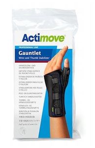 Actimove, Orteza stabilizująca nadgarstek i kciuk Czarna rozmiar XL - Długi termin ważności!