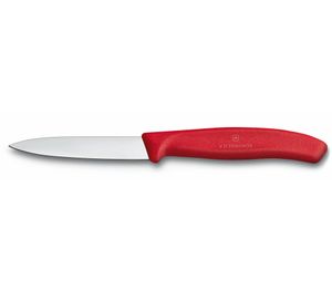 Nůž na zeleninu Victorinox 8 cm, červený