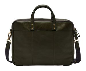 FOSSIL Haskell Double Briefbag Dark Loden