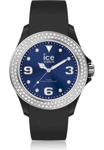 Ice-Watch 017236 ICE Star black deep blue smooth small Uhr Schwarz