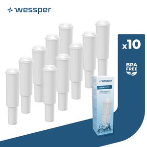10 x Wessper Filterpatrone alternativ für Jura kaffeemaschine Impressa  E F S X Z