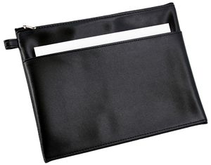 Alassio Banková taška/taška na desiatu z umelej kože čierna