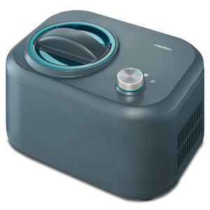 MEDION Eismaschine mit Kompressor (selbstkühlend, geeignet für die Zubereitung von Eiscreme, Frozen Yoghurt & Sorbet, 1 Liter, 100 Watt, Aluminium Eisbehälter, MD 10169)