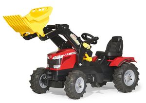 rolly toys Farmtrac MF 8650 Trettraktor mit Trac Lader, Maße: 142x53x81 cm; 61 114 0