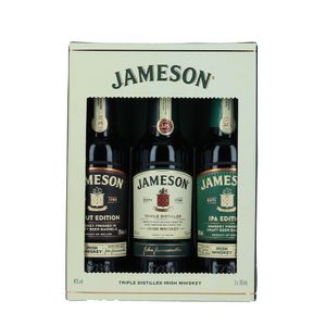 Jameson Whiskey Tri Pack 3 x 0,2 Liter, alc. 40 Vol.-%