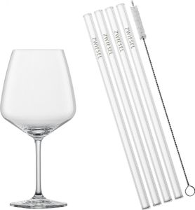 Schott Zwiesel Skleničky na gin tonic 4dílné - s brčky a štětečky