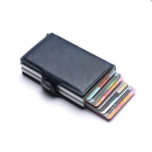Peněženka, mini peněženka, držitel karty, držitel kreditní karty, kožená peněženka slim peněženka, držitel kreditní karty smart peněženka s držitelem karty + kapsa na mince peněženka