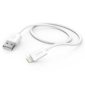 Ladekabel, USB-A - Lightning, 1 m, Weiß (00201579)