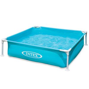 INTEX Detský bazén Mini Frame 122 x 122 x 30 cm, modrý