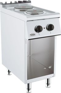 Elektrický sporák Base 700 2 varné dosky
