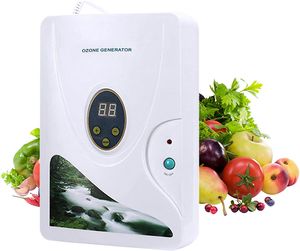 Ozongenerator 220V Ozongerät Digital Ozon-Generator Wasser Desodorierung Fleisch Obst Gemüse Ozon Entgiftung Maschinen Air Purifier