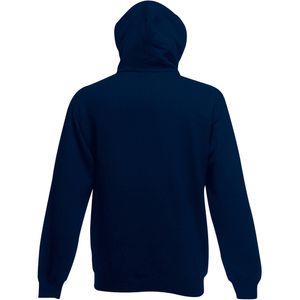 Fruit Of The Loom Herren Kapuzen-Sweatshirt mit Reißverschluss / Kapuzenjacke BC360 (XL) (Dunkles Marineblau)