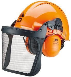 3M Kopfschutz und Gehörschutz Kombination CE FPA aus G3000M H31P3E/5C DG