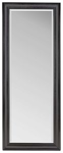 Rahmenspiegel TABEA, ca. 60x160 cm, schwarz, mit Facette
