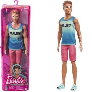 Mattel Barbie Ken Fashionista - Puppe im Malibu Tanktop