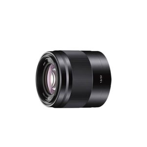 Sony 50 mm / F 1,8 OSS (SEL-50F18) Festbrennweitenobjektiv für Sony E-Mount Systemkameras, F1,8, Bildstabilisator, Autofokus, 49 mm Filterdurchmesser