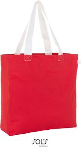 SOLS Bags Einkaufstasche Baumwoll Shopper 01672 Mehrfarbig Red/White 46 x 38 x 12 cm