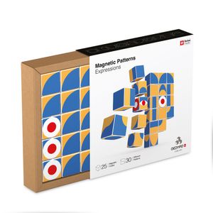 Geomag MagiCube Art Pattern, Neodym-Magnet-Spielzeug, 3 Jahr(e), Mehrfarbig