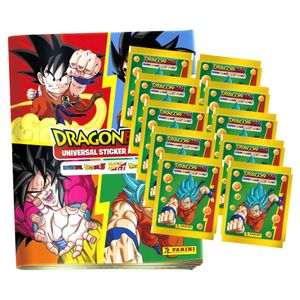 Panini Dragon Ball Universal Sticker - Sammelsticker (2024) - 1 Album + 10 Tüten
