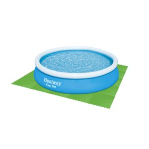 Bestway® Flowclear™ Flowclear™ Pool-Bodenschutzfliesen Set, 9 Stück á 78 x 78 cm, grün
