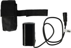 vhbw Akkupack für Fahrradlampen (6 Ah, 8,4 V, Li-Ion)
