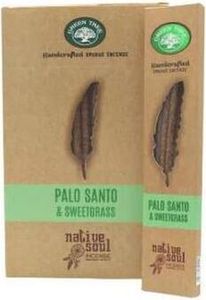 Räucherstäbchen Green Tree Native Soul Smudge "Palo Santo & Sweet Grass" 15gr. (8 Sticks)