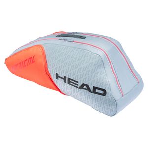 HEAD Tennistasche Radical 6R Grau Orange