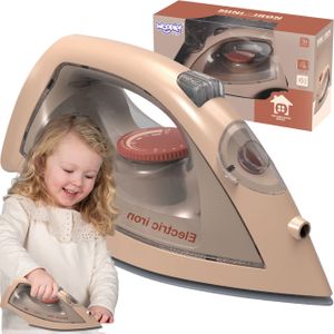 WOOPIE Bügeleisen mit Waschmaschine, Licht und Ton für Kinder