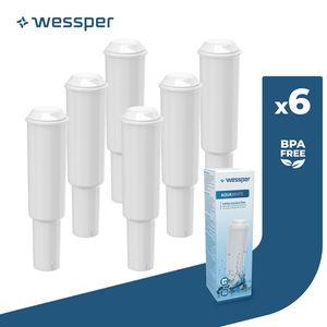 6 x Wessper Filterpatrone alternativ für Jura kaffeemaschine Impressa  E F S X Z